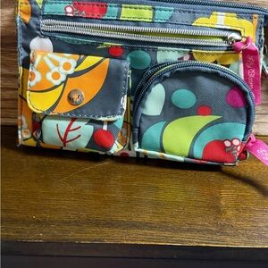Lily Bloom Multicolor Floral Wallet